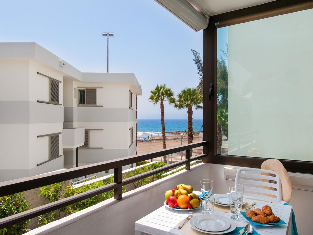 Beachfront Apartment Siesta 21 San Agustin Playa By Villagrancanaria San Agustín Exterior foto