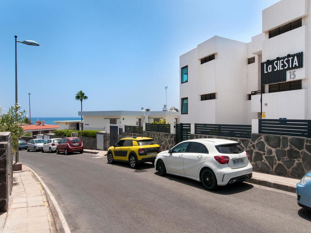 Beachfront Apartment Siesta 21 San Agustin Playa By Villagrancanaria San Agustín Exterior foto